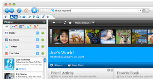 Flock Browser Shot Flock Browser shot