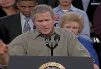 Bush on Kerry